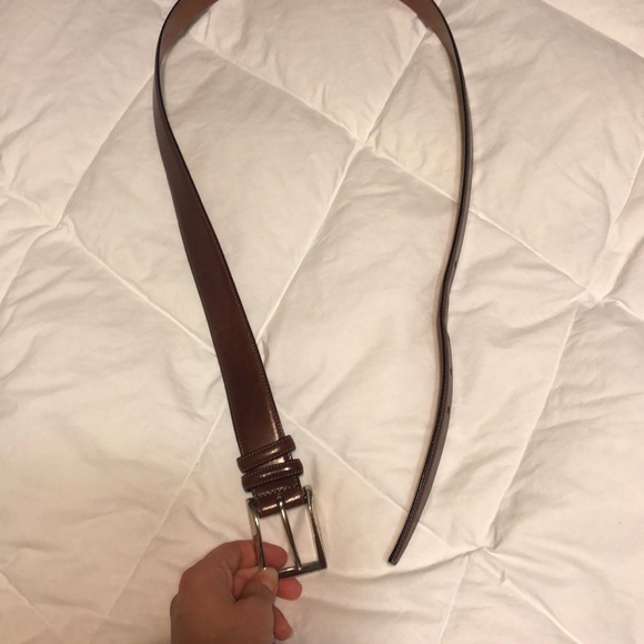 Cortina Leather Dress Belt - Picture 2 of 7